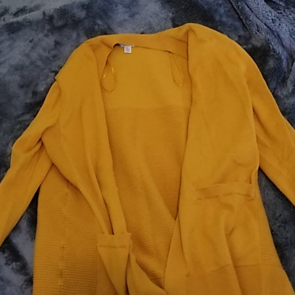 Yellow Cardigan